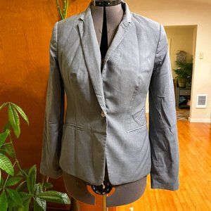 The Limited blazer | M | gray-blue